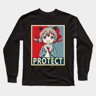 If It's for My Daughter, I'd Even Defeat a Demon Lord - Latina Protect Poster Long Sleeve T-Shirt